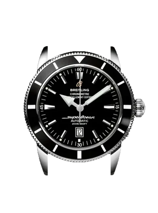 Superocean Heritage A1732024.B868.441X con Correa de piel de becerro vintage marrón — Patina natural