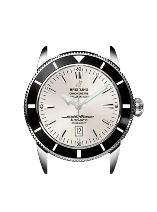 Superocean Heritage A1732024.G642.135S avec Bracelet de montre en cuir de veau vintage marron — Patine naturelle