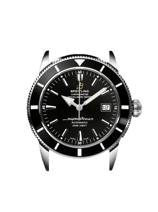 Superocean Heritage A1732124.BA61.200S con Correa de piel de becerro vintage marrón — Patina natural