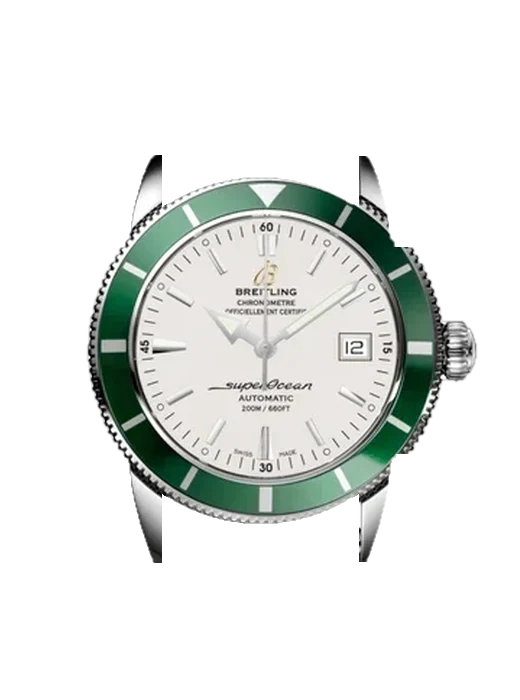 Superocean Heritage A1732136.G717.154A mit Vintage Kalbslederarmband Braun — Natürliche Patina