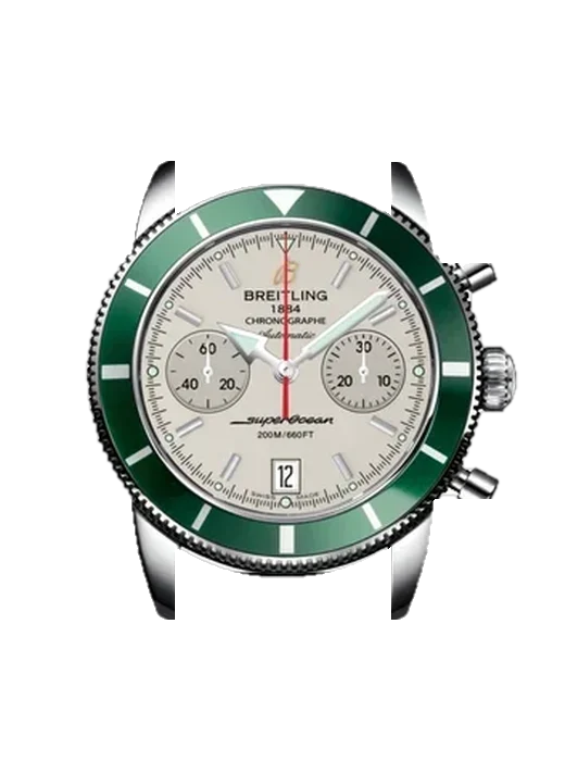 Superocean Heritage A2337036.G753.154A avec Bracelet de montre en cuir de veau vintage marron — Patine naturelle