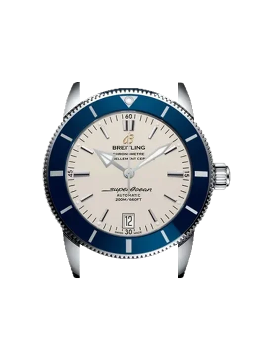 Superocean Heritage AB201016/G827/105X/A20BA.1 con Correa de piel de becerro vintage marrón — Patina natural