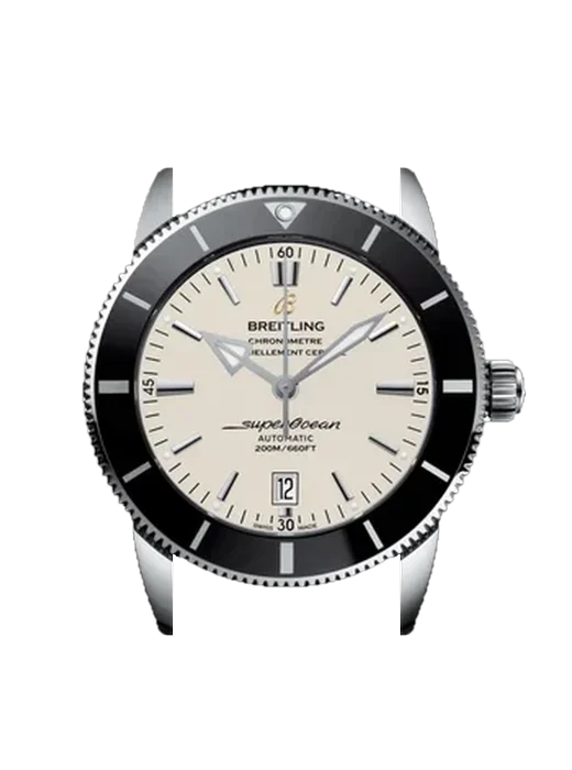 Superocean Heritage AB202012/G828/256S/A20D.2 avec Bracelet de montre en cuir de veau vintage marron — Patine naturelle