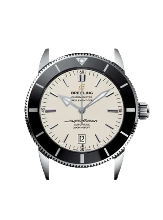 Superocean Heritage AB202012/G828/760P/A20BA.1 con Correa de piel de becerro vintage marrón — Patina natural