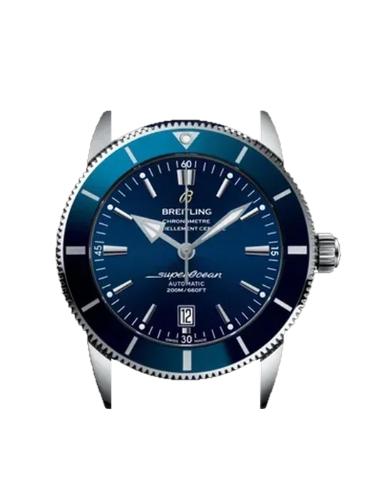 Superocean Heritage AB202016/C961/746P/A20D.1 con Correa de piel de becerro vintage marrón — Patina natural