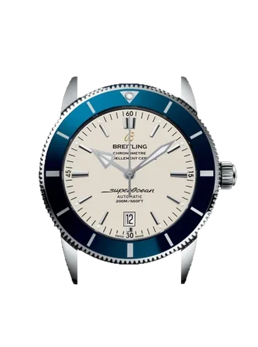 Superocean Heritage AB202016/G828/101X/A20BA.1 con Correa de piel de becerro vintage marrón — Patina natural