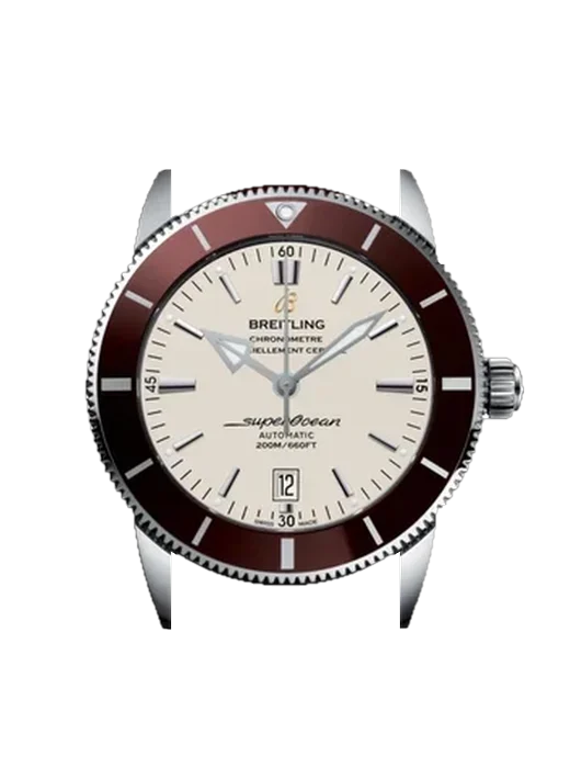 Superocean Heritage AB202033/G828/756P/A20BA.1 with Vintage Brown Calfskin Strap — Natural Patina