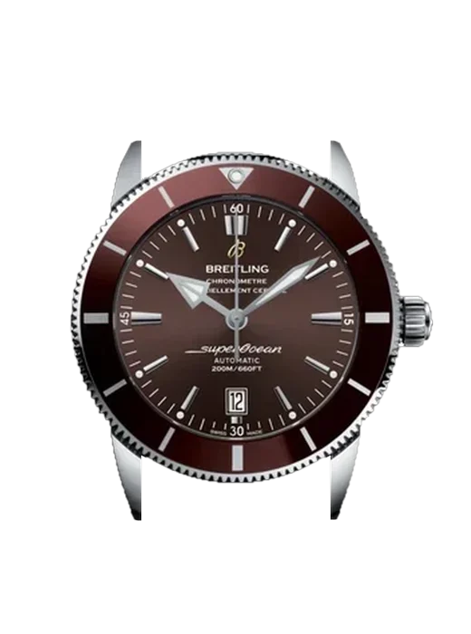 Superocean Heritage AB202033/Q618/152A with Vintage Brown Calfskin Strap — Natural Patina