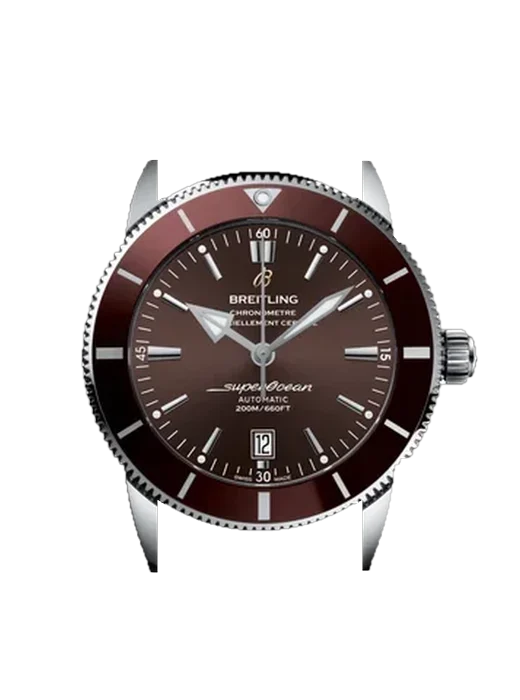 Superocean Heritage AB202033/Q618/256S/A20D.2 with Vintage Brown Calfskin Strap — Natural Patina