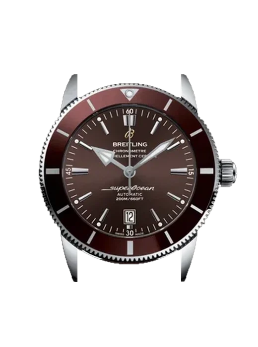 Superocean Heritage AB202033/Q618/295S/A20D.2 avec Bracelet Cuir Driver Noir et Bleu