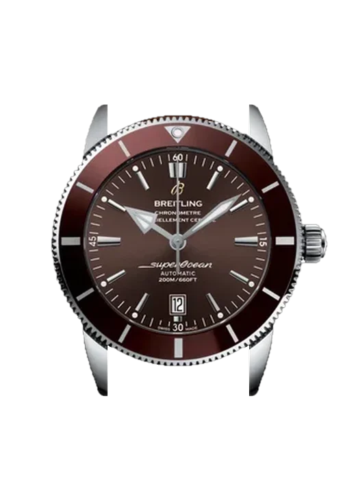 Superocean Heritage AB202033/Q618/755P/A20D.1 with Vintage Brown Calfskin Strap — Natural Patina
