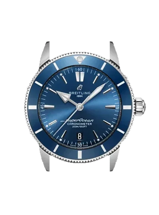 Superocean Heritage AB2030161C1A1 mit Vintage Kalbslederarmband Braun — Natürliche Patina