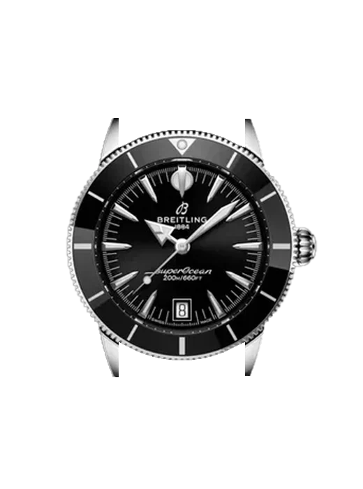 Superocean Heritage AB3110241B1S1 with Grand Cavalier Leather Strap Orange