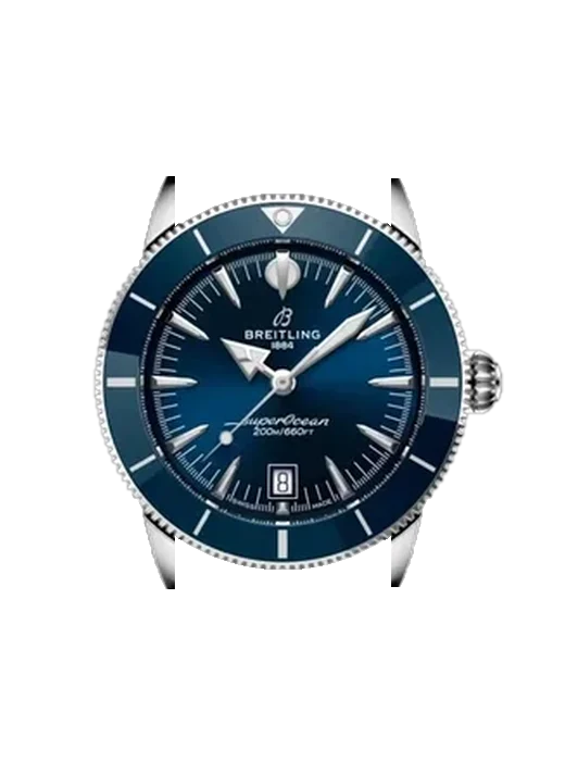 Superocean Heritage AB3111161C1A1 con Cinturino Vitello Vintage Marrone — Patina Naturale