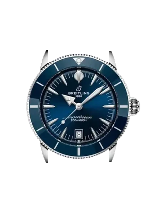 Superocean Heritage AB3111161C1S1 con Correa de piel de becerro vintage marrón — Patina natural