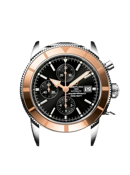 Superocean Heritage U1332012.B908.152A con Cinturino Vitello Vintage Marrone — Patina Naturale