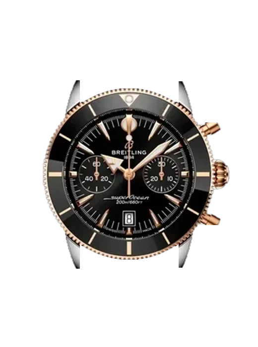 Superocean Heritage UB0156H11B1A1 with Vintage Brown Calfskin Strap — Natural Patina