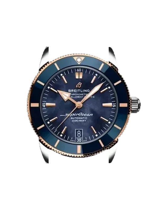 Superocean Heritage UB20104A1C1S1 con Cinturino Vitello Vintage Marrone — Patina Naturale