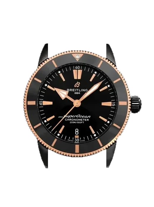 Superocean Heritage UB20303A1B1S1 with Vintage Brown Calfskin Strap — Natural Patina
