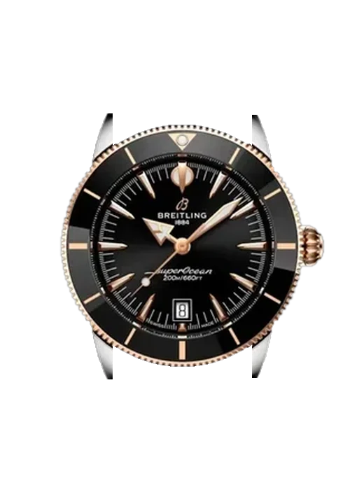 Superocean Heritage UB3111241B1S1 con Cinturino Vitello Vintage Marrone — Patina Naturale
