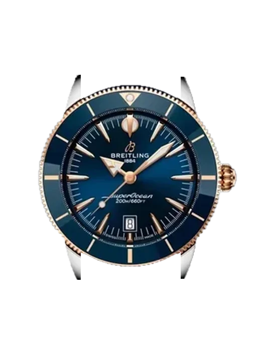Superocean Heritage UB3112161C1S1 with Vintage Brown Calfskin Strap — Natural Patina