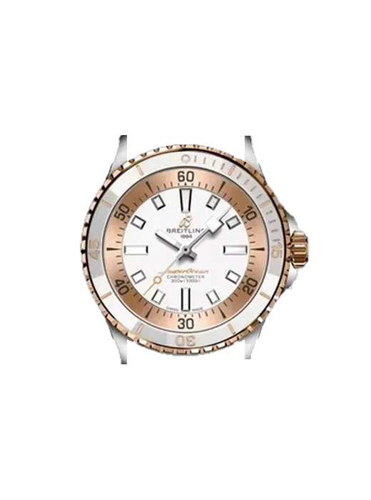 Superocean U173771A1A1S1 with Vintage Brown Calfskin Strap — Natural Patina