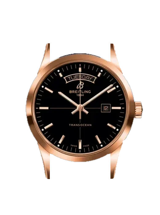 Transocean R4531012/BB70/731P/R20BA.1 with Vintage Brown Calfskin Strap — Natural Patina