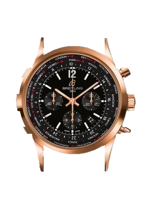 Transocean RB0510U5.BC39.760P with Vintage Brown Calfskin Strap — Natural Patina