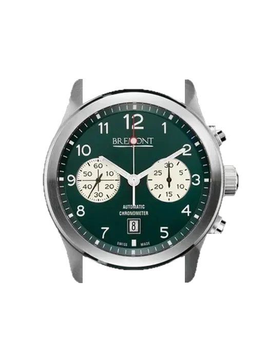 ALT1 ALT1CGN with Blue Alligator and Rubber Hybrid Strap