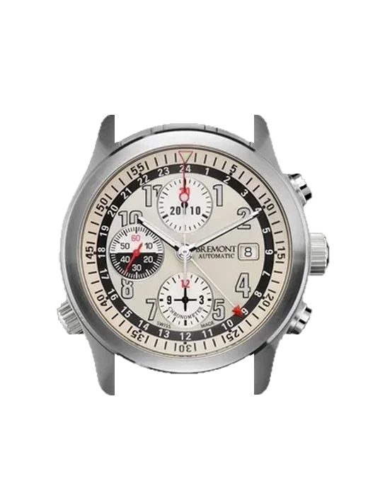 ALT1 ALT1ZCRbr avec Bracelet de montre en cuir de veau vintage marron — Patine naturelle