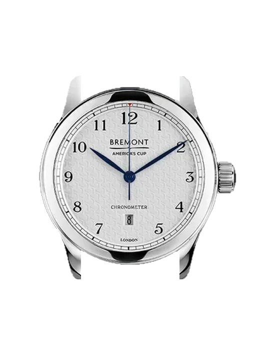 America's Cup AC-1 avec Bracelet de montre en cuir de veau vintage marron — Patine naturelle