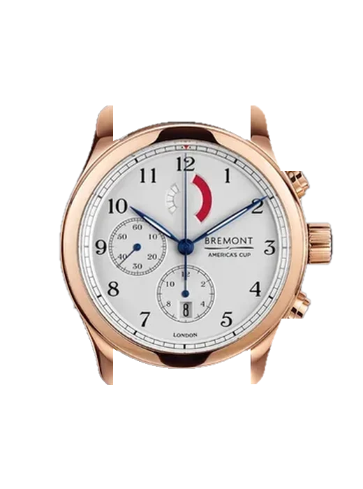 America's Cup AC-R/RG with Vintage Brown Calfskin Strap — Natural Patina