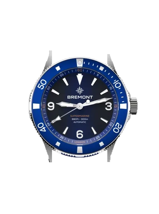 New SM40-ND-SS-BL-R-S con Cinturino Grand Cavalier Cuir Arancione