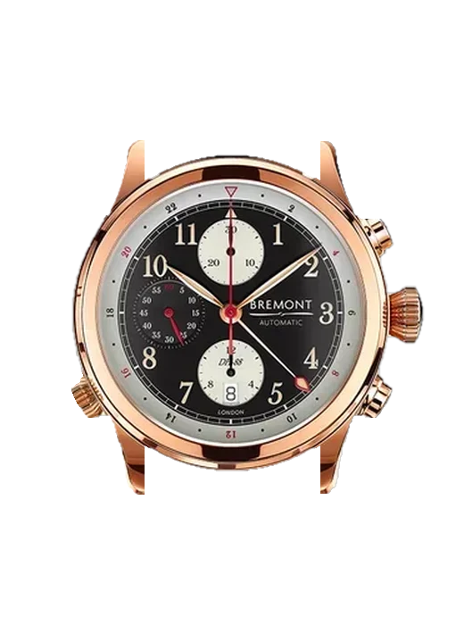 Special & Limited DH-88/RG avec Bracelet de montre en cuir de veau vintage marron — Patine naturelle