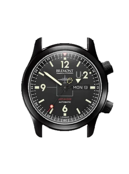 Special & Limited U-2/LE avec Bracelet Hybride Alligator et Caoutchouc Bleu