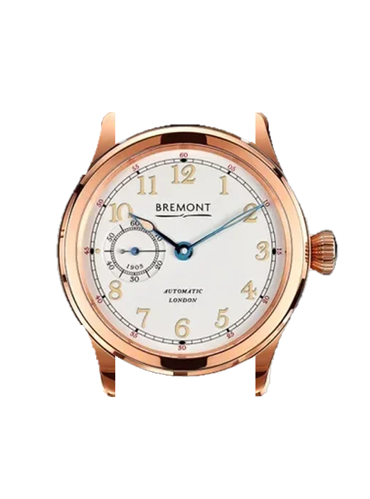 Special & Limited WrightFlyerRG mit Vintage Kalbslederarmband Braun — Natürliche Patina