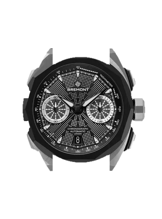 Supernova SUPERNOVA-41MM-CHRONOGRAPH-BRACELET con Cinturino Grand Cavalier Cuir Arancione
