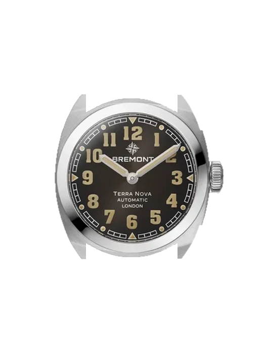 Terra TN38-ND-SS-BK-B con Cinturino Grand Cavalier Cuir Arancione