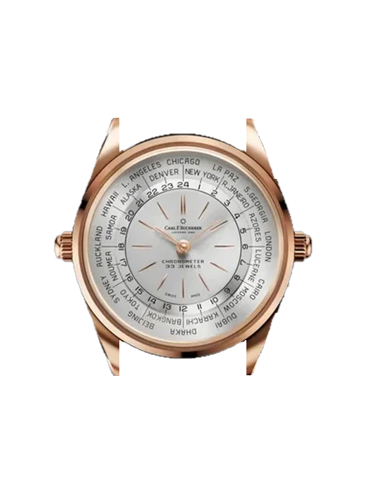 Heritage 00.10805.03.13.01 with Grand Cavalier Leather Strap Orange