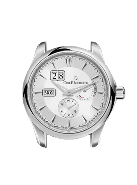 Manero 00.10912.08.13.21 avec Bracelet de montre en cuir de veau vintage marron — Patine naturelle