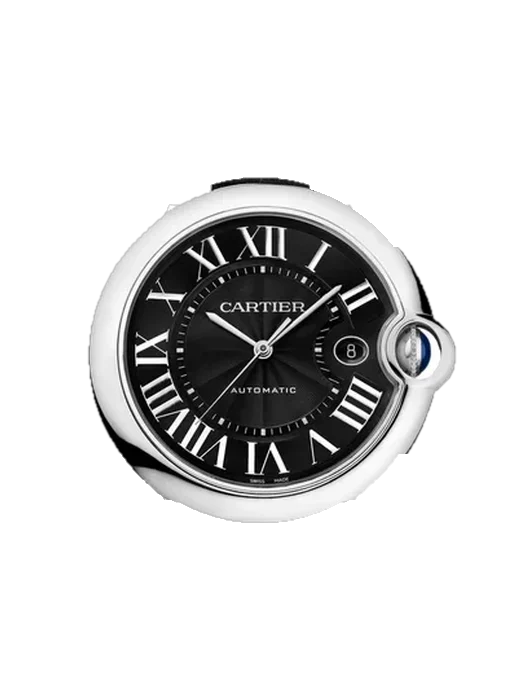 Ballon Blue de Cartier WSBB0003 mit Grand Cavalier Cuir Armband Orange