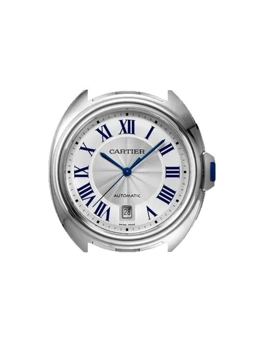 Clé de Cartier WSCL0007 con Cinturino Vitello Vintage Marrone — Patina Naturale