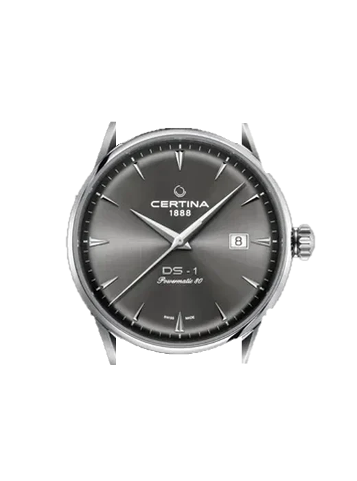 DS-1 C029.807.11.081.02 avec Bracelet Grand Cavalier Cuir Orange