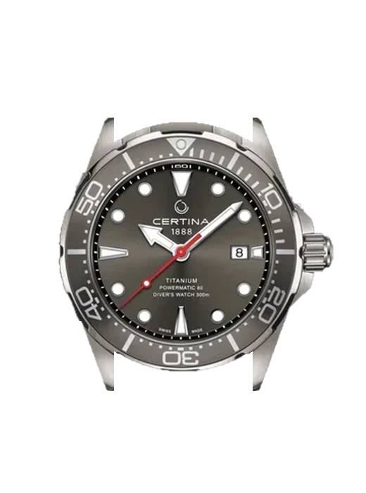 DS Action C032.407.44.081.00 con Cinturino Vitello Vintage Marrone — Patina Naturale