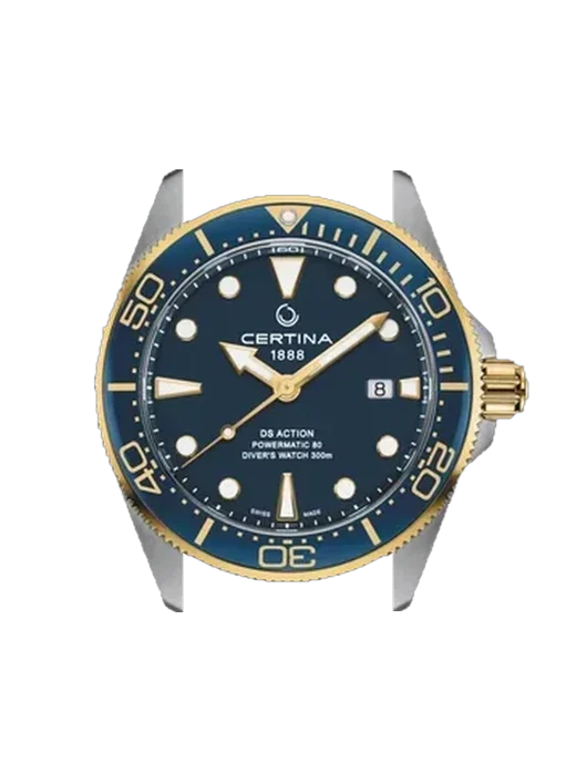 DS Action C032.607.22.041.00 con Cinturino Grand Cavalier Cuir Arancione