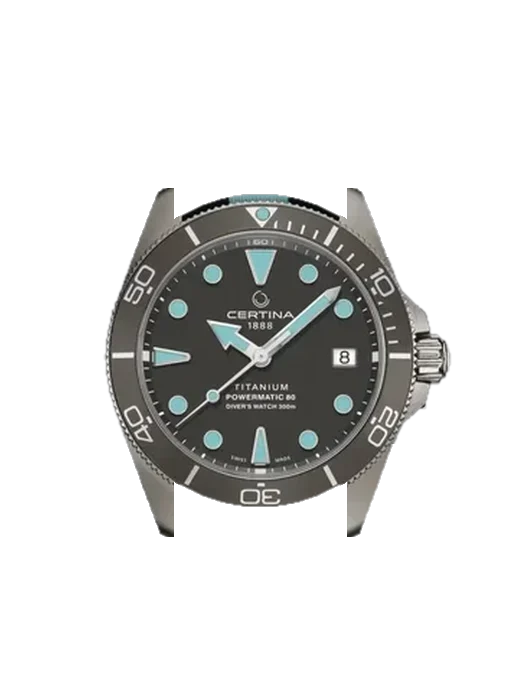 DS Action C032.807.48.081.00 mit Vintage Kalbslederarmband Braun — Natürliche Patina