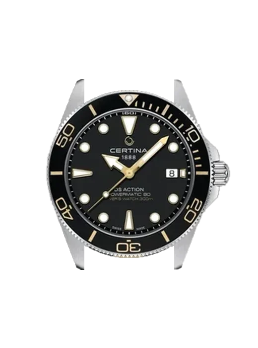 DS Action C048.407.18.051.01 with Brown Italian Leather Strap