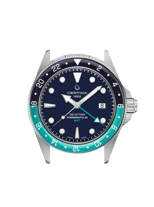 DS Action Gmt Powermatic 80 C0329291104101 con Correa Grand Cavalier de cuero naranja