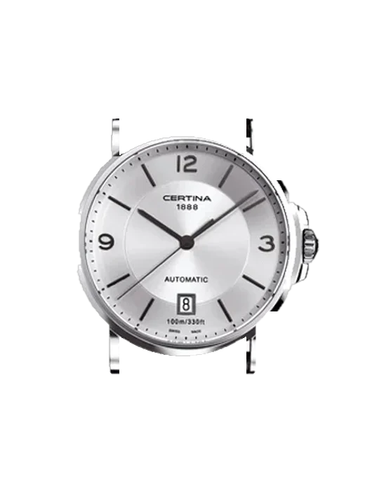 DS Caimano C0174071603700 mit Armband aus italienischem braunem Leder