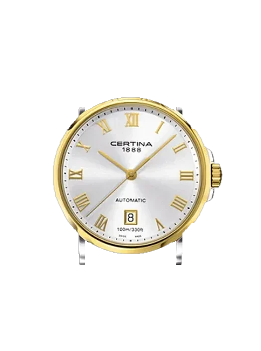 DS Caimano C0174072203300 mit Armband aus italienischem braunem Leder
